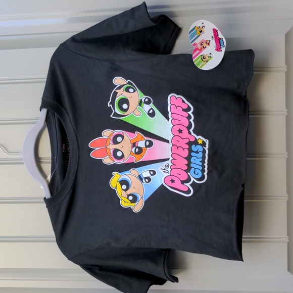 Powerpuff ⭐ Girls Crop Top New Small - Picture 1 of 2